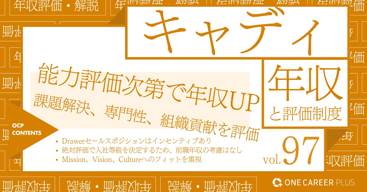 キャディの年収【2024年版】役職・年代・職種別の年収・評価を独自調査