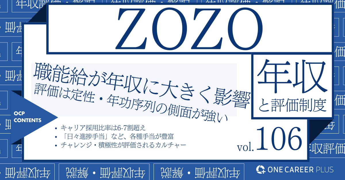 ZOZO、平均年収は692万円！｜役職・年代・職種別の年収・評価を