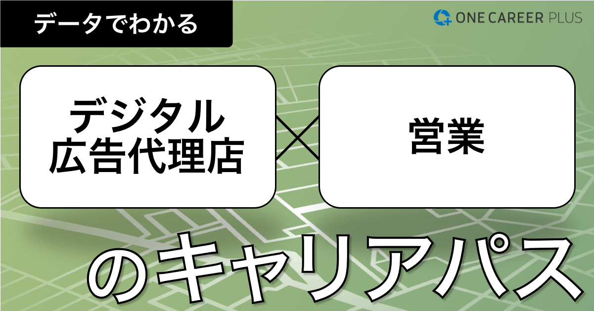 デジタル広告代理店×営業からの転職・キャリアパス